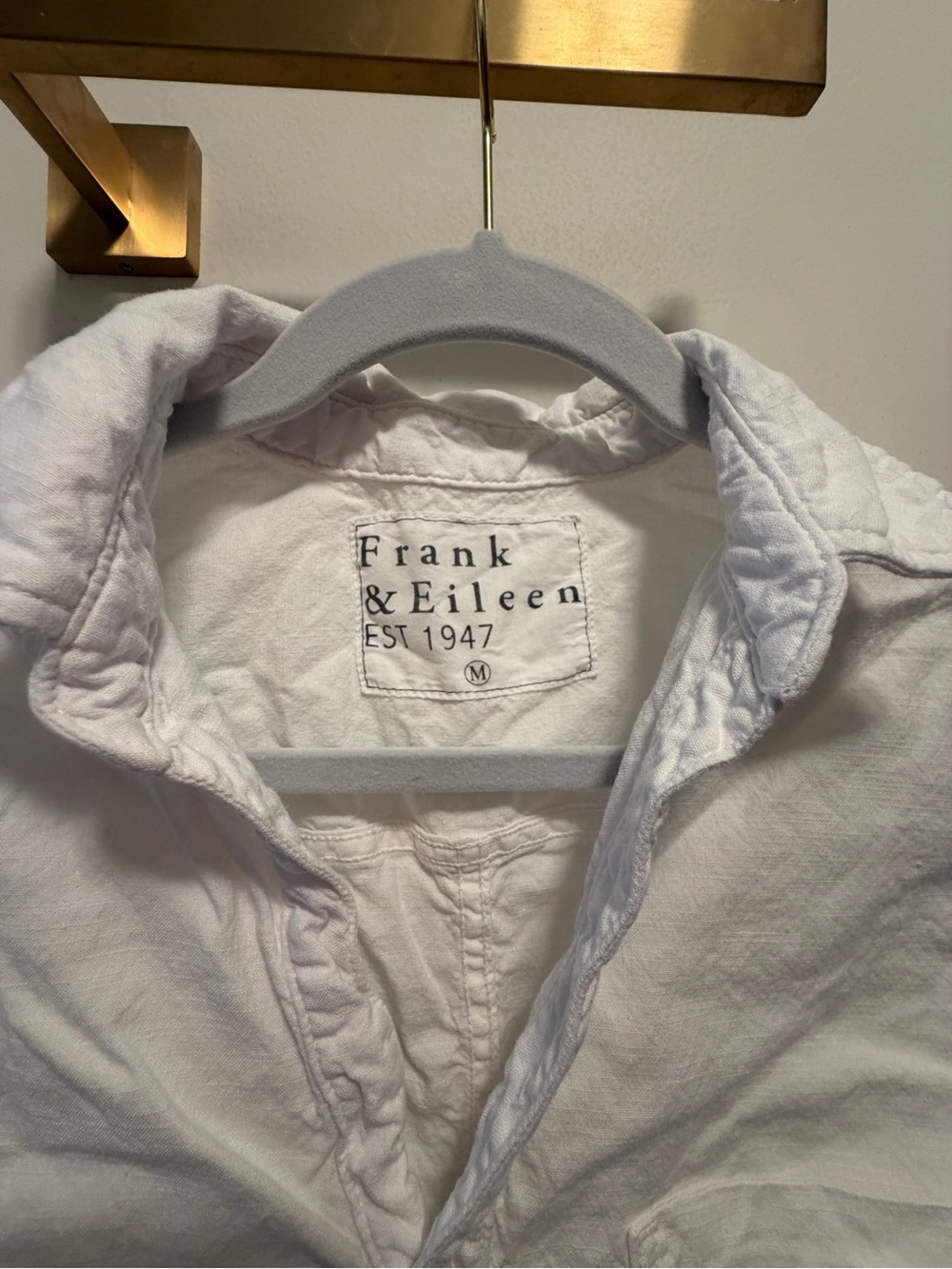 Frank & Eileen Ireland Playsuit
White Italian Linen Romper
MEDIUM Women's - Picture 8 of 10